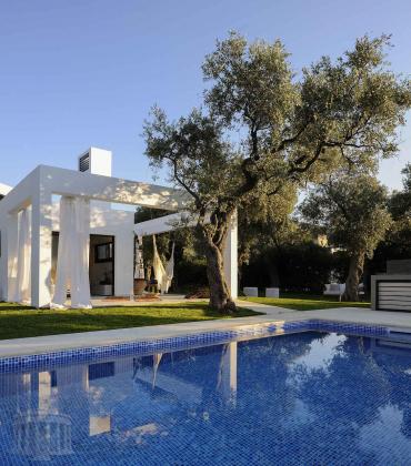 luxury sea view villa in Greece