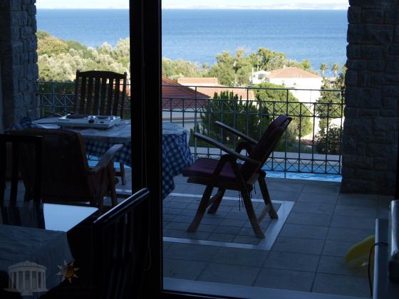 206 sqm villa located by aegean sea in chios island greece